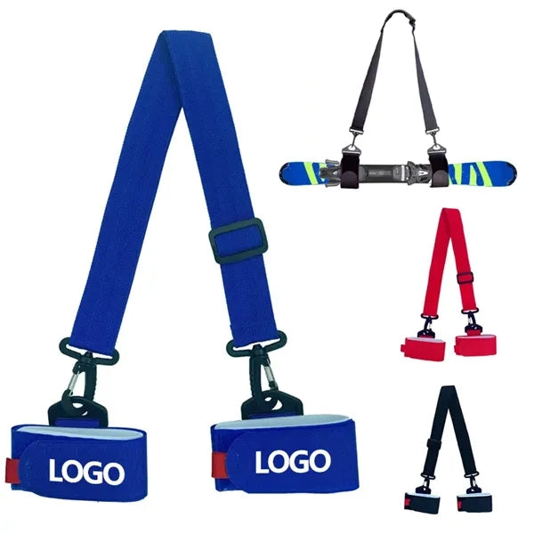 Portable Adjustable Ski Carry Straps