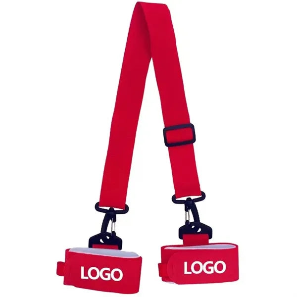 Portable Adjustable Ski Carry Straps