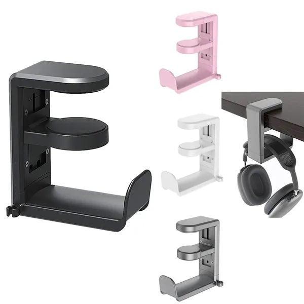 Rotating Headphone Stand Clamp
