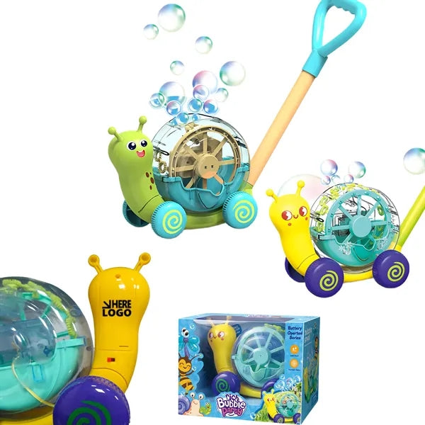 Bubble Snail Stroller Toy For Kids Play