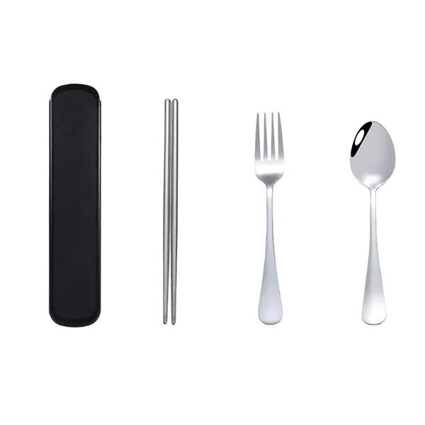 Portable Stainless Steel Cutlery Utensil Kit