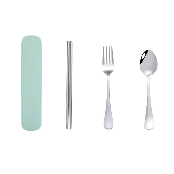 Portable Stainless Steel Cutlery Utensil Kit