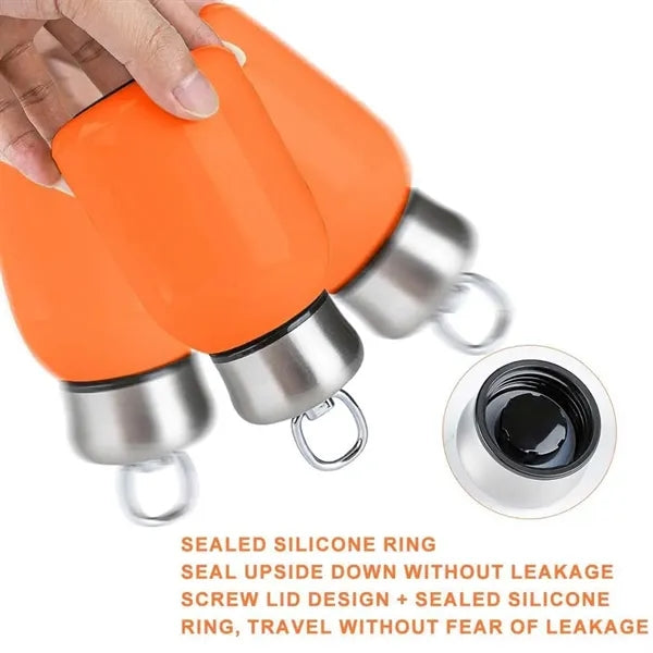 Mini 10oz Stainless Steel Thermal Water Bottle