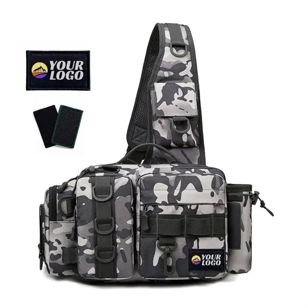 Tactical Angler Shoulder Pack, waist/cross body bag,Lure bag