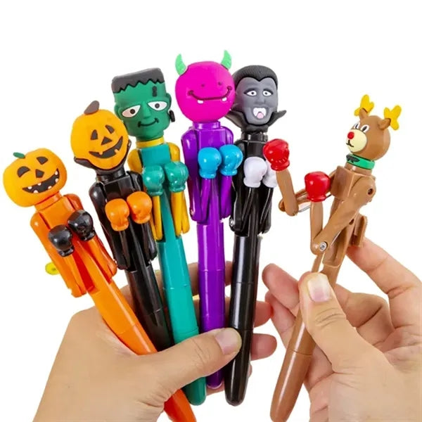 Halloween Pumpkin Cartoon Boxing Ballpoint Pen