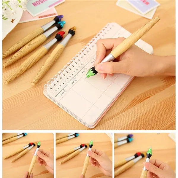 Novelty Bamboo Brush Pens