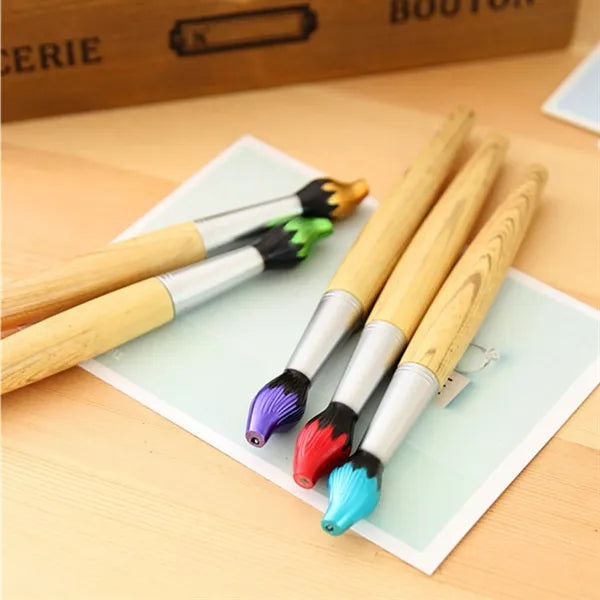 Novelty Bamboo Brush Pens