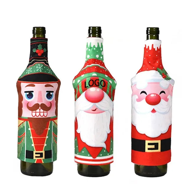Festive Wine Bottle Cover