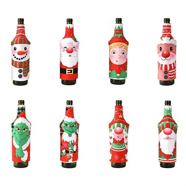 Festive Wine Bottle Cover