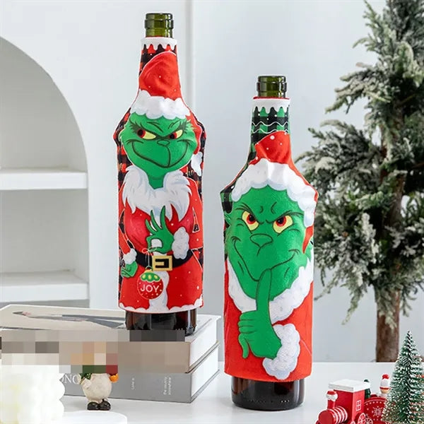 Festive Wine Bottle Cover