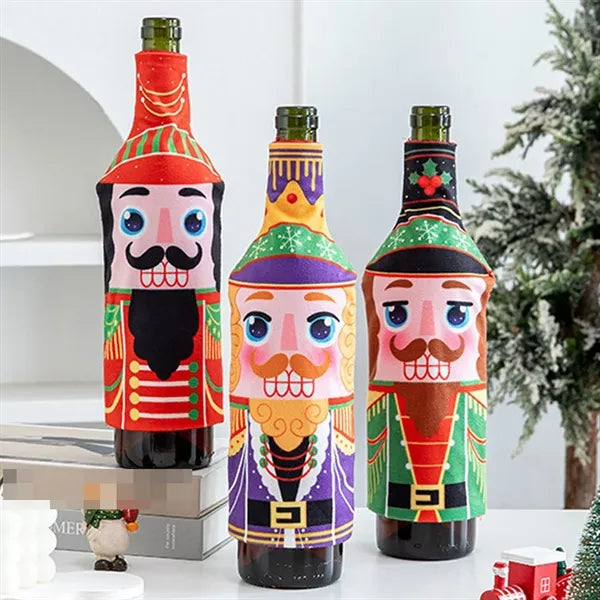Festive Wine Bottle Cover