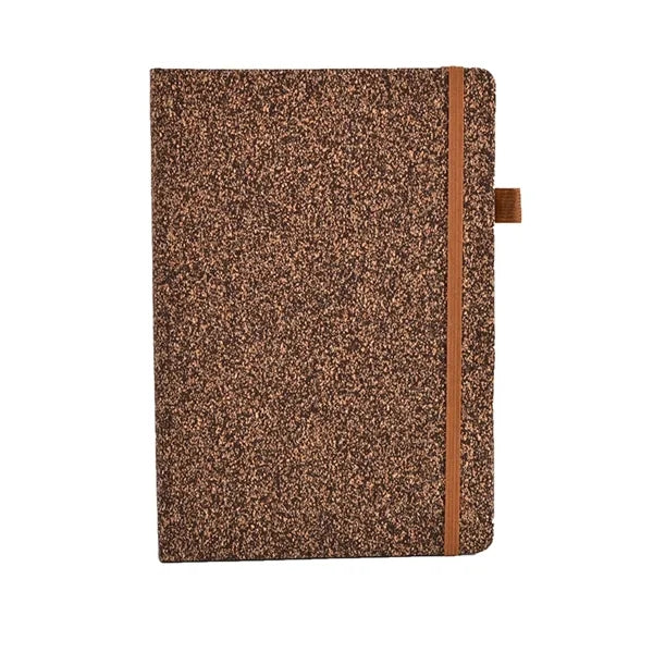 A5 Cork Pu Notebook With Elastic Band