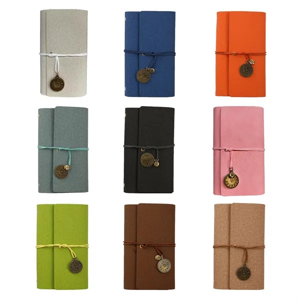 A6 Leather Loose-Leaf Notebook