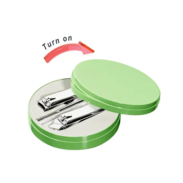 High-Quality Stainless Steel Manicure Set Round Nail Clipper