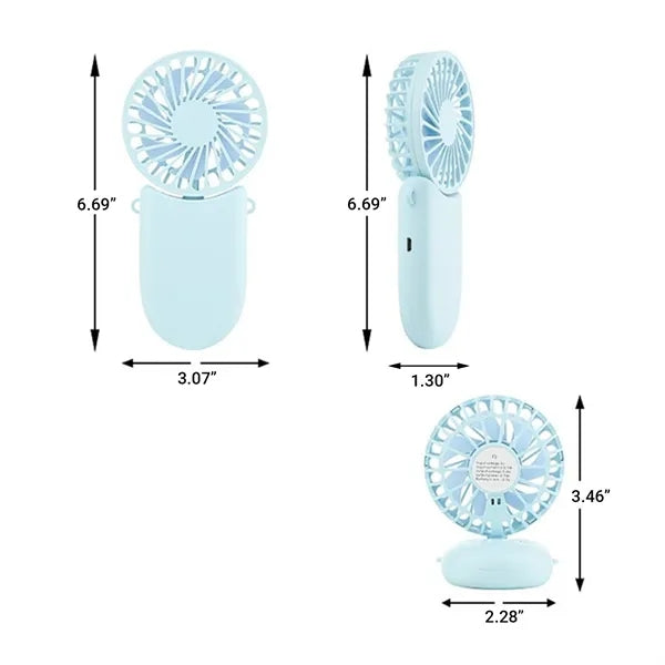 USB Mini Charging Fan