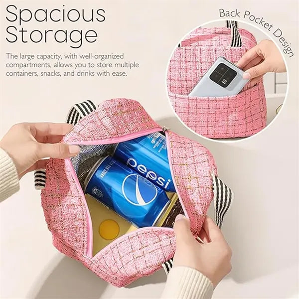 Tweed Lunch Box for Women