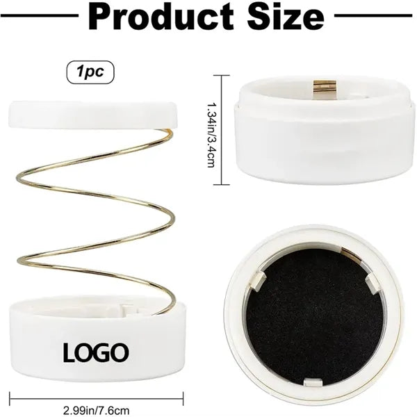 Retractable Metal Wire Pencil Holder Cup for Desk & Office