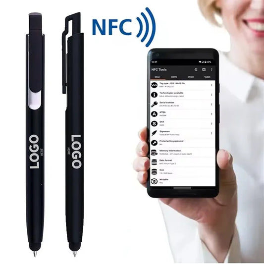 3-In-1 Stylus And Ballpoint With Nfc Pen