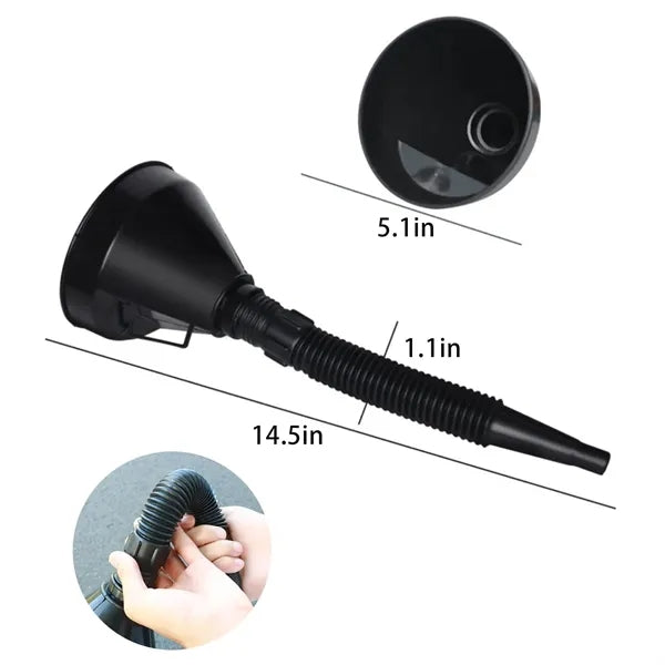 Auto Funnel Set with Retractable Pipe
