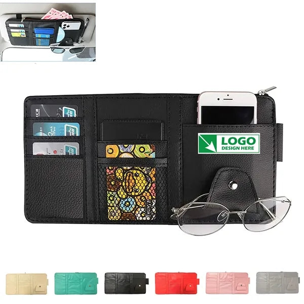 Lrather Car Sun Visor Pocket Organizer
