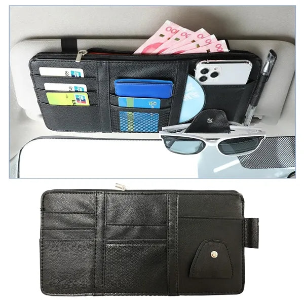 Lrather Car Sun Visor Pocket Organizer