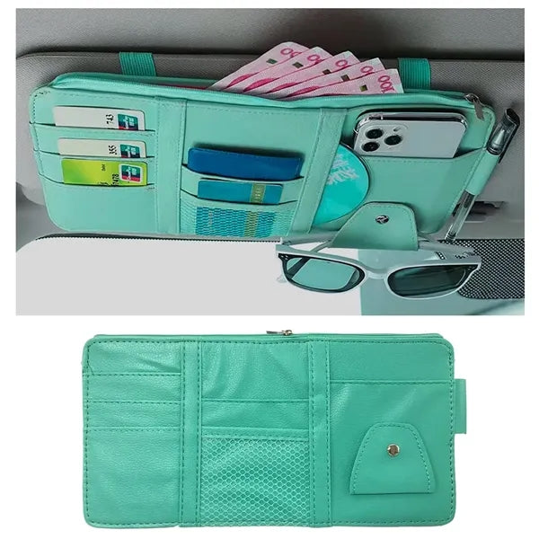 Lrather Car Sun Visor Pocket Organizer