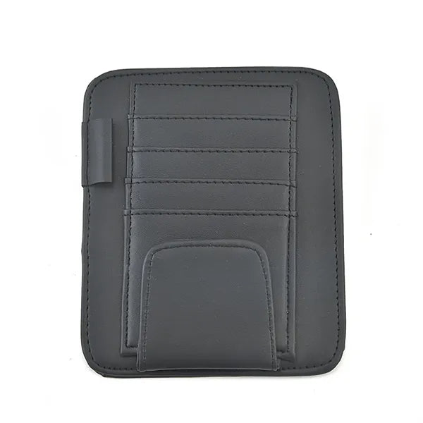 Small Leather Sun Visor Organizer
