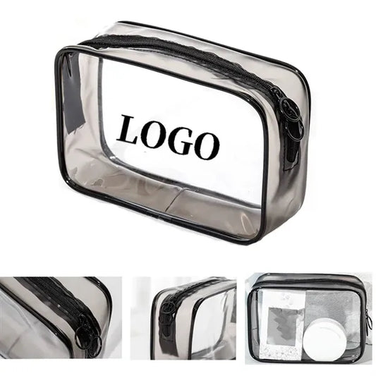 Medium Clear PVC Travel Cosmetic Bag