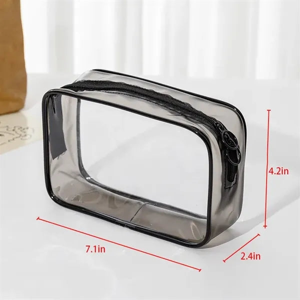 Medium Clear PVC Travel Cosmetic Bag