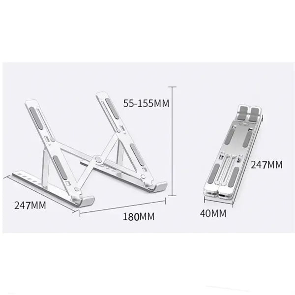 Portable Foldable Adjustable Laptop Stand for Desk