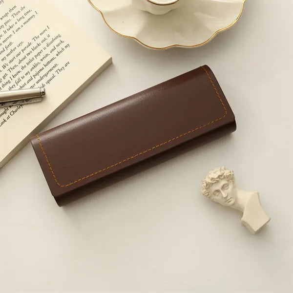 Travel Vintage Leather Sunglass Case Free Shipping