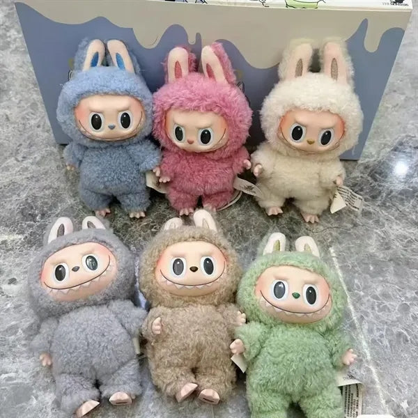 Plush Labubu Keychain with Shirt