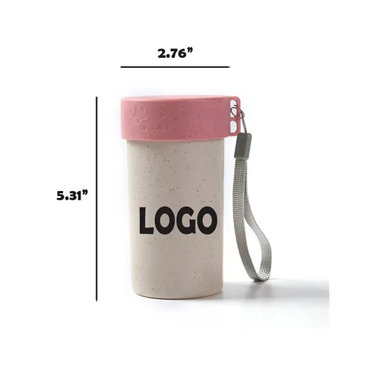 Eco-Friendly Wheat Fiber Composite Mug With Smooth Finish