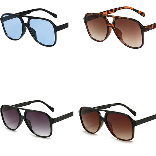 Lightweight PC Material Sunglasses With UV400 Protection