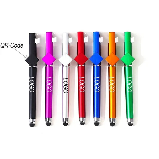 QR-Code Featured Multi-Functional Phone-Stand Gel Pen