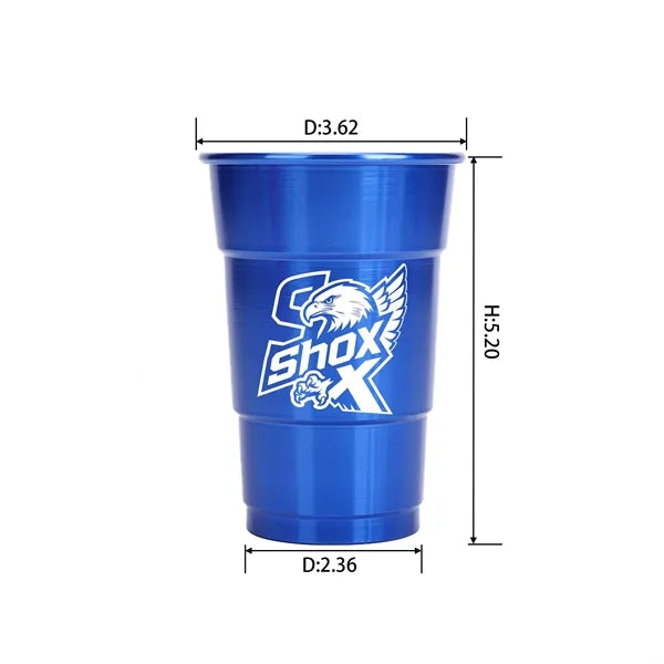 Multifunctional Monochrome Aluminum Cup