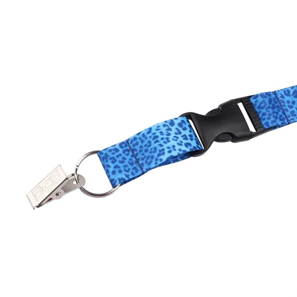 3/4" Custom Breakaway Lanyards Keychain W/ Detachable Buckle