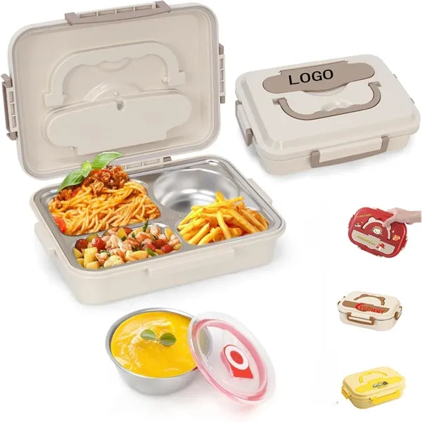 Branded Large Stainless Steel Insulated Lunch Box