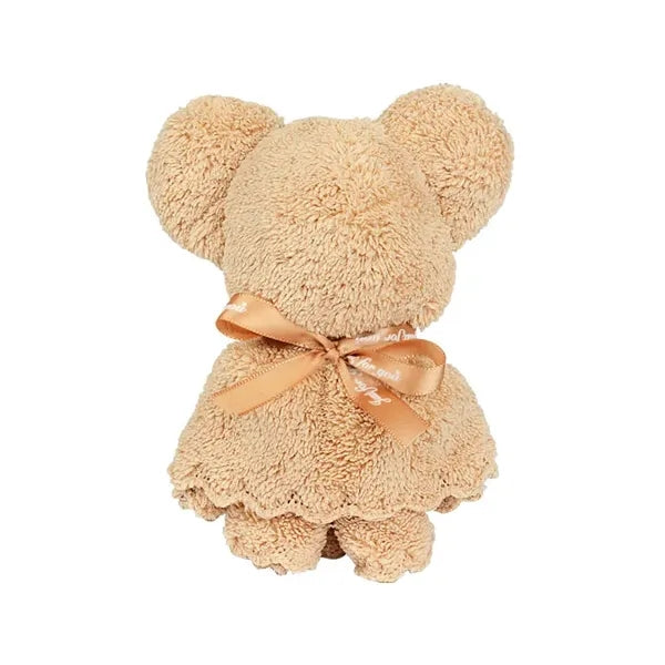 Soft and Cute Coral Fleece Bear Towel Gift