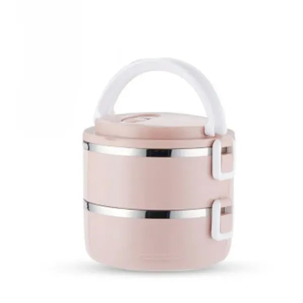 Eco-Friendly Round Stainless Steel Lunch Box