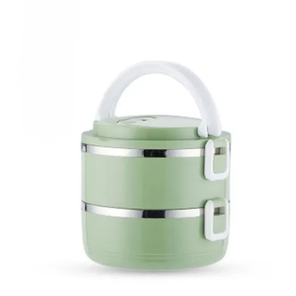 Eco-Friendly Round Stainless Steel Lunch Box