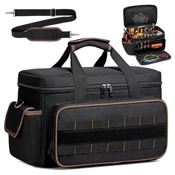 Wear Resistance Tool Organizer with Multiple Pockets Bag