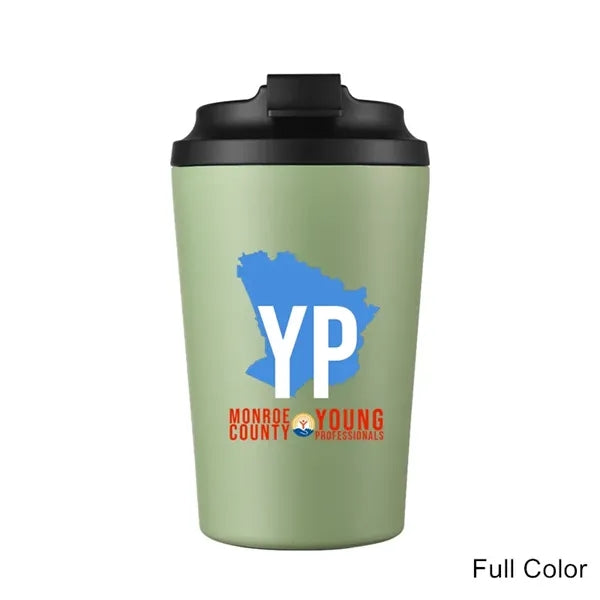 12oz Stainless Steel Insulated Coffee Mug Graduated Travel