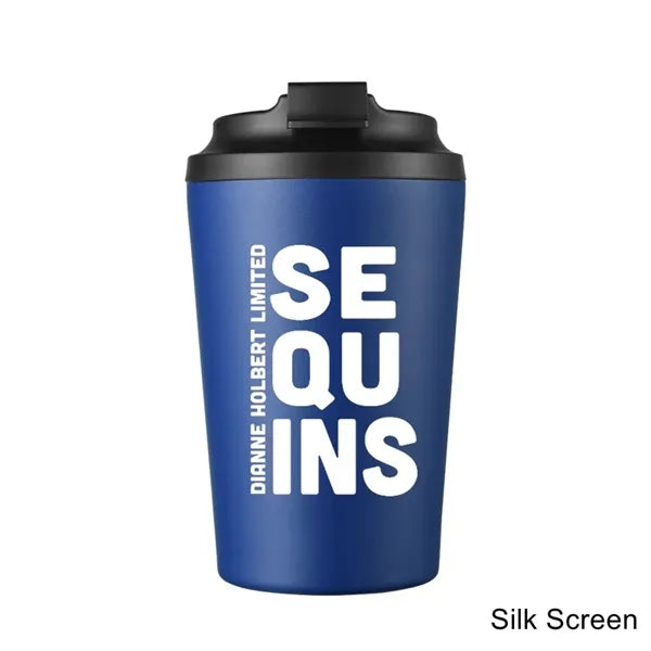 12oz Stainless Steel Insulated Coffee Mug Graduated Travel