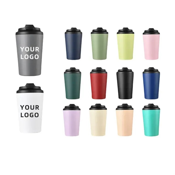 12oz Stainless Steel Insulated Coffee Mug Graduated Travel