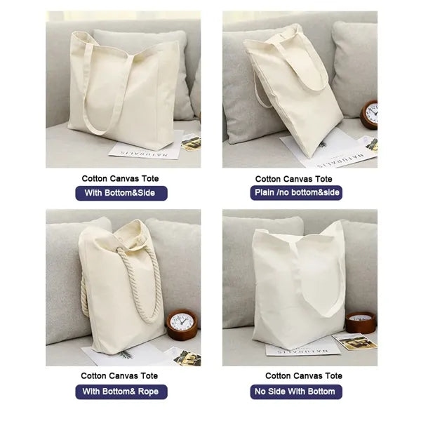 12Oz. Canvas Tote Bag
