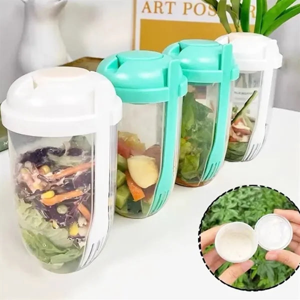 30Oz. On-the-Go Cereal & Snack Cup with Spoon