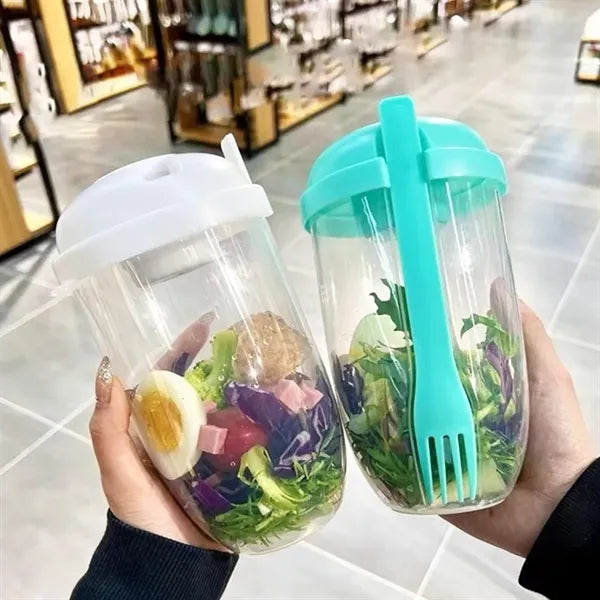30Oz. On-the-Go Cereal & Snack Cup with Spoon