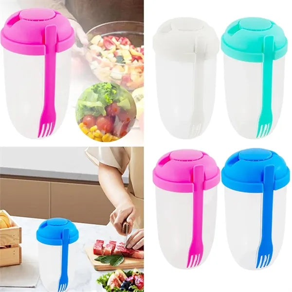 30Oz. On-the-Go Cereal & Snack Cup with Spoon