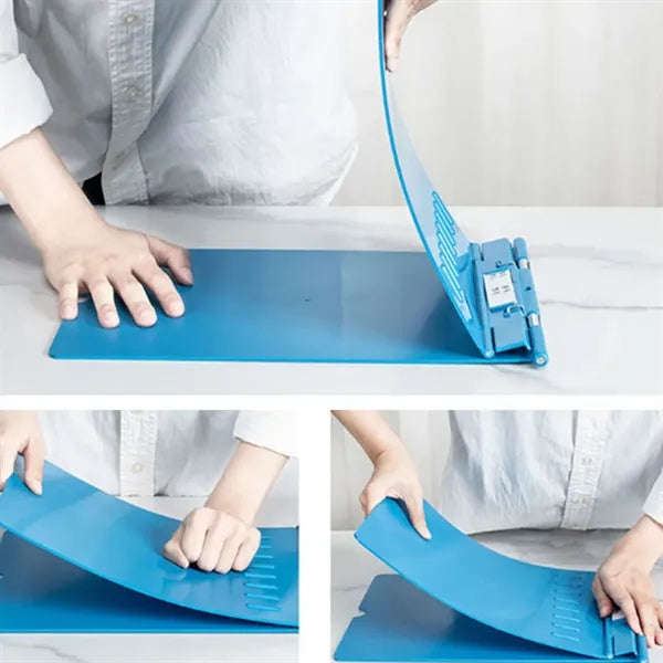 Foldable Clipboard with Storage for Documents